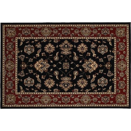 Sphinx By Oriental Weavers Oriental Weavers Ariana 623M3 5x8  Rectangle - Black/ Red-Polypropylene A623M3160235ST